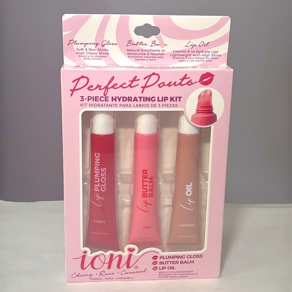 🫦Perfect Pouts 3-Piece Hydrating Lip Kit
